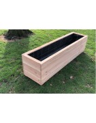 Jardinière Douglas bois massif – plusieurs tailles