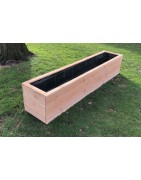 Jardinière Douglas bois massif – plusieurs tailles